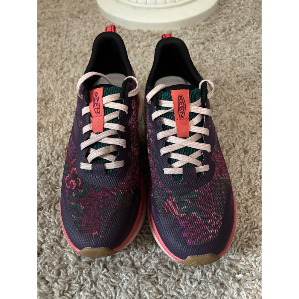 Keen WK400 Purple Pink Knit Walking Shoes Sneakers Womens 7 1030389